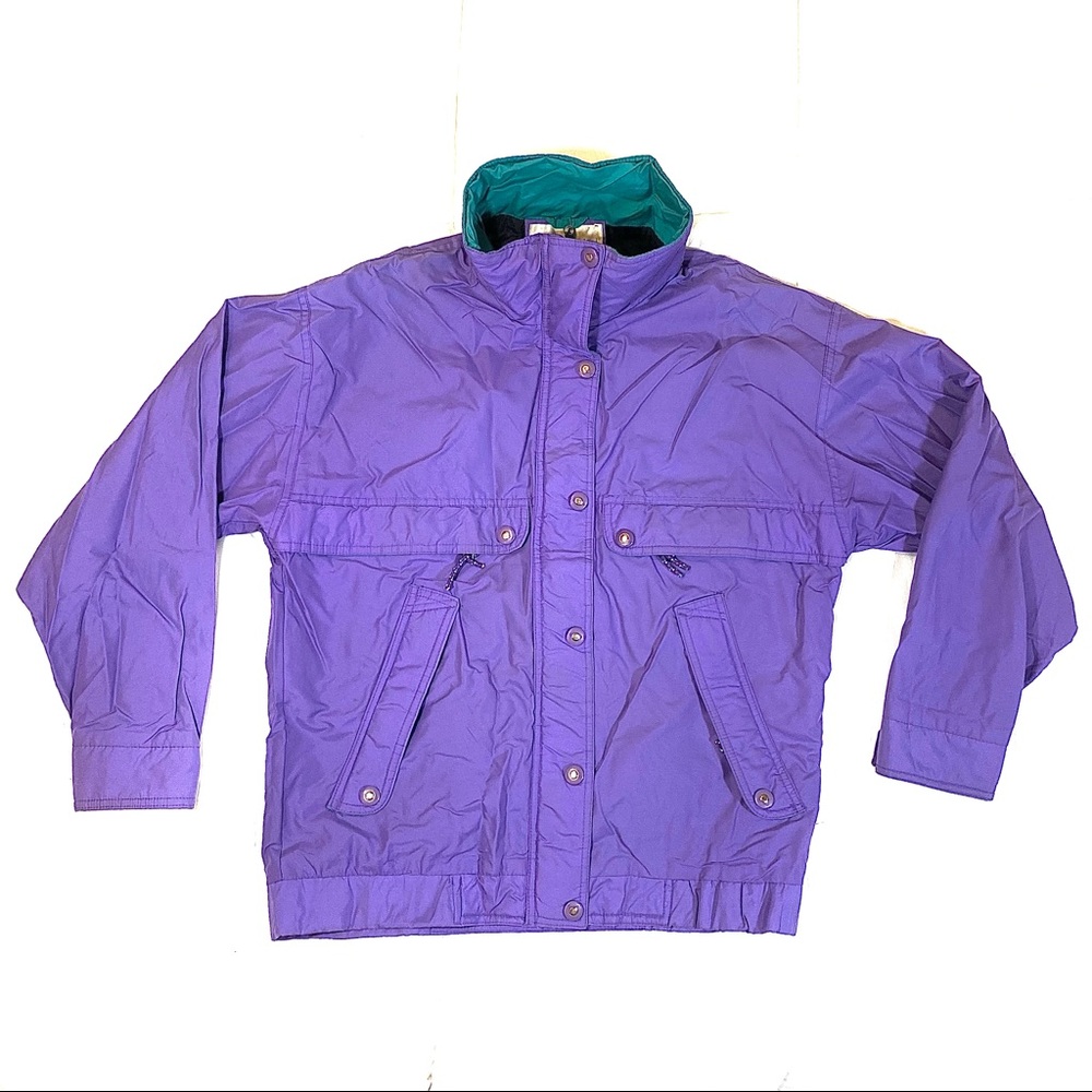 Westport Limited Vintage 90’s Purple Winter Windbreaker Ski Jacket Size Medium